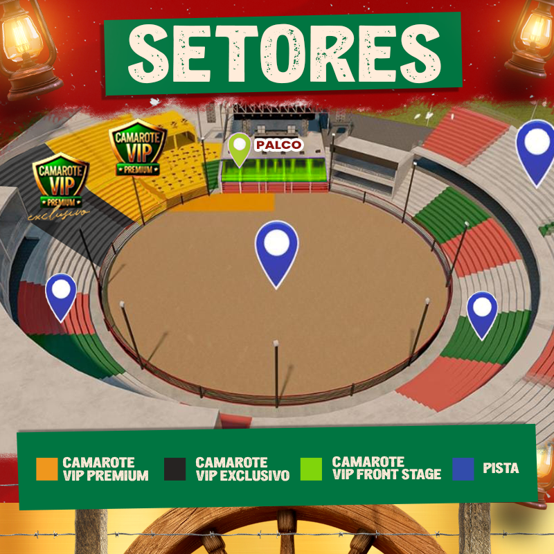 Mapa do evento